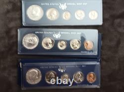 US Proof & Uncirculated Sets, 1966, 1967 Special Mint Set, Etc