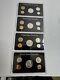 Us Silver Proof Sets 1953 1954 1955 1956 Cool Toning Uncirculated Free Shipping