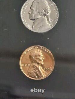 US Silver Proof Sets 1953 1954 1955 1956 Cool Toning Uncirculated Free Shipping