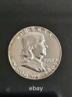 US Silver Proof Sets 1953 1954 1955 1956 Cool Toning Uncirculated Free Shipping
