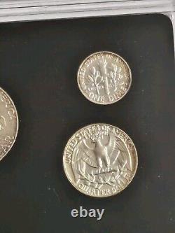 US Silver Proof Sets 1953 1954 1955 1956 Cool Toning Uncirculated Free Shipping