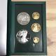 U. S. 1993 Gold & Silver American Eagle The Philadelphia 5 Coins Proof Set Scarce