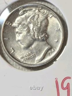 U. S. And Canada Silver coins mixed lot 1851 3¢ Coin