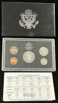 U. S. Mint 1997 Silver PROOF Set & 2009, 2011, 2012 Silver Quarter Sets Lot of 4