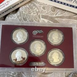 U. S. Mint 2010 America the Beautiful Quarters Silver Proof Set 25C S