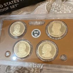 U. S. Mint 2013 Silver Proof Set San Francisco Mint Uncirculated with COA