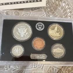 U. S. Mint 2013 Silver Proof Set San Francisco Mint Uncirculated with COA
