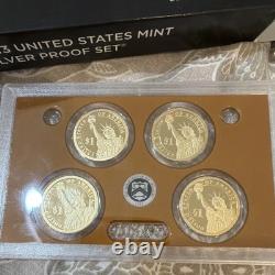 U. S. Mint 2013 Silver Proof Set San Francisco Mint Uncirculated with COA