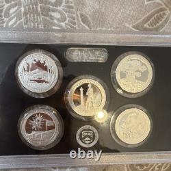 U. S. Mint 2013 Silver Proof Set San Francisco Mint Uncirculated with COA