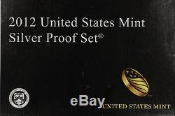 U. S Mint, DCAM Silver Proof Set. 2012 Birth Year