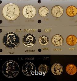 U. S Mint Proof Sets Lot Of 12 1955,56,57,58,59,60,62,63,64,65,81 Ty2, 79SD, 70SD