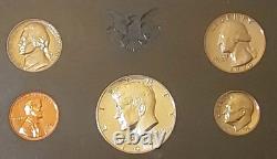 U. S Mint Proof Sets Lot Of 12 1955,56,57,58,59,60,62,63,64,65,81 Ty2, 79SD, 70SD