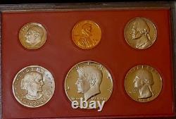 U. S Mint Proof Sets Lot Of 12 1955,56,57,58,59,60,62,63,64,65,81 Ty2, 79SD, 70SD