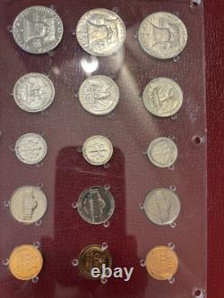 U. S. Silver & Coin Lot 3 Proof Sets, MS64Franklin, Silver Bullion, Barbers, ++