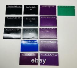 U. S. Silver Proof Lot Of 14 77,78,79,80,81,82,83,84,85,90,91,92,93,94