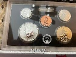U. S. Silver Proof Sets 2010, 2012-2022 + 2018 SF Silver Reverse Proof Set