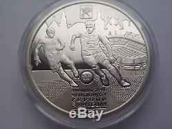 Ukraine, set 5 Coins EURO-2012, Football, soccer Proof, UNC Silver 2011 year