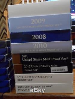 Ultimate US Mint Proof Bundle 1992-2015 Silver & 1999-2014 Clad 40 SETS TOTAL