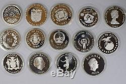 Unicef International Year of the Child proof Set 1979 81 29 coins silver no Chi