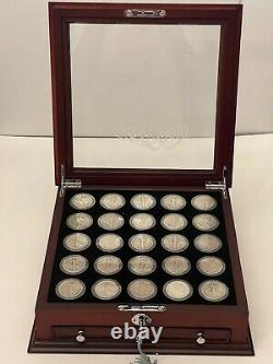 Unique, scarce, The Complete Historic Walking Liberty Half-Dollar Coll. (#45)