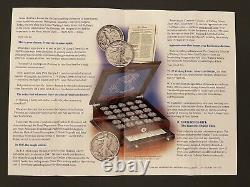 Unique, scarce, The Complete Historic Walking Liberty Half-Dollar Coll. (#45)