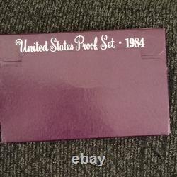 United States 1984 Proof Set U. S. Mint Certified Uncirculated San Francisco Mint