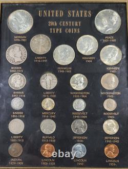 United States 23 Coin Type Set 20th Century 1882-1965