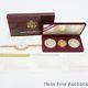 United States American Olympic 1984 Ten Gold Silver One Dollar Coin Proof Set