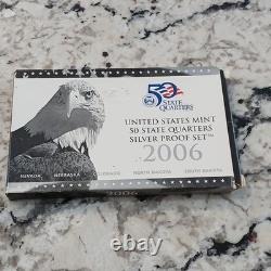 United States Mint 2006 50 State Quarters Silver Proof Set