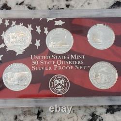 United States Mint 2006 50 State Quarters Silver Proof Set