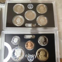 United States Mint 2014 Silver Proof Set Uncirculated Multiple Denominations