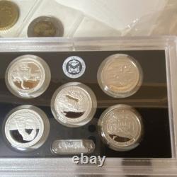 United States Mint 2014 Silver Proof Set Uncirculated Multiple Denominations