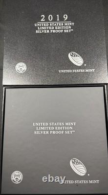 United States Mint 2019 Limited Edition Silver Proof Set with Certificate