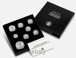 United States Mint 2022 Limited Edition Silver Proof Set 22RC COA OGP