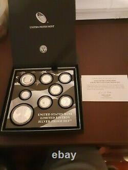 United States Mint Limited Edition 2020 Silver Proof Set