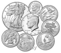 United States Mint Limited Edition 2020 Silver Proof Set