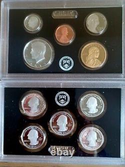 United States Mint Sets 2020 & 2021 Silver Proof Sets US Mint Box & COA Errors