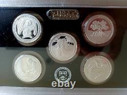 United States Mint Sets 2020 & 2021 Silver Proof Sets US Mint Box & COA Errors