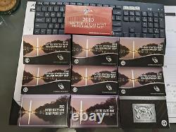 United States Mint Silver Proof Sets (10 Total Sets)