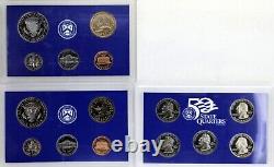 United States Proof Sets 1971-1993, 1999-2006, 2009 LOT OF 32 UNC OGP VF