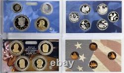 United States Proof Sets 1971-1993, 1999-2006, 2009 LOT OF 32 UNC OGP VF