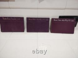 United States Proof Sets 1984-1993 10 Sets