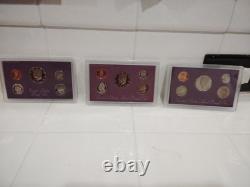 United States Proof Sets 1984-1993 10 Sets