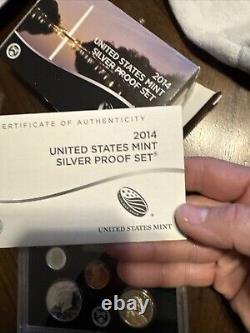 United States U. S. Mint 2014 Limited Edition Silver Proof Set