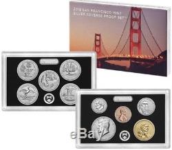 Unopened Shipping Box Of (3) 2018-S Silver Reverse Proof SetSealedUnsearched