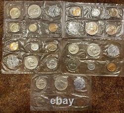 Us mint silver proof coin sets- Lot of 5