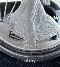 VERY RARE 2025 Laser Engraved American Eagle 1oz Silver Proof Limited Set