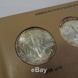 X31 Coin 1986-2000 Set with PROOF Toned Silver American Eagle Dollar SAE US 12900S